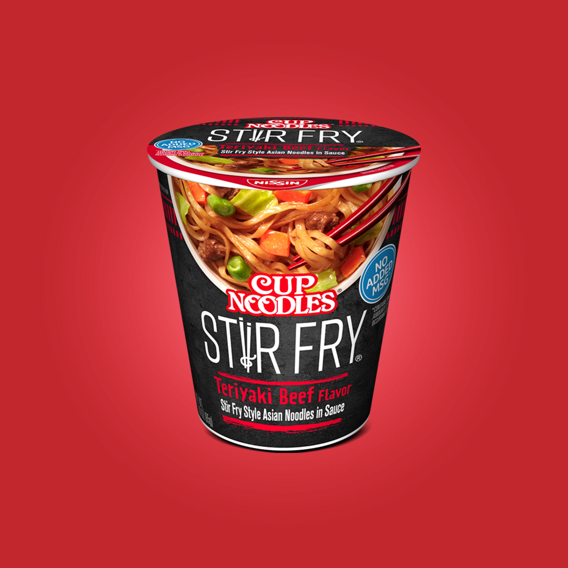 Cup Noodles Stir Fry Rice with Noodles Thai Yellow Curry - Nissin Food