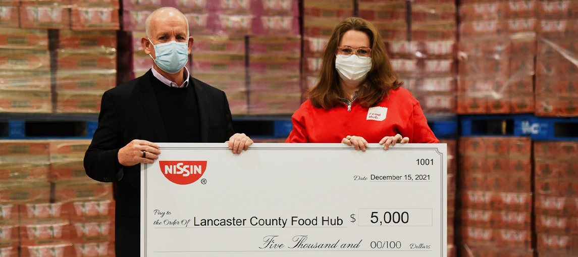 “Good Neighbor” Nissin Foods Helps Feed Surrounding Communities