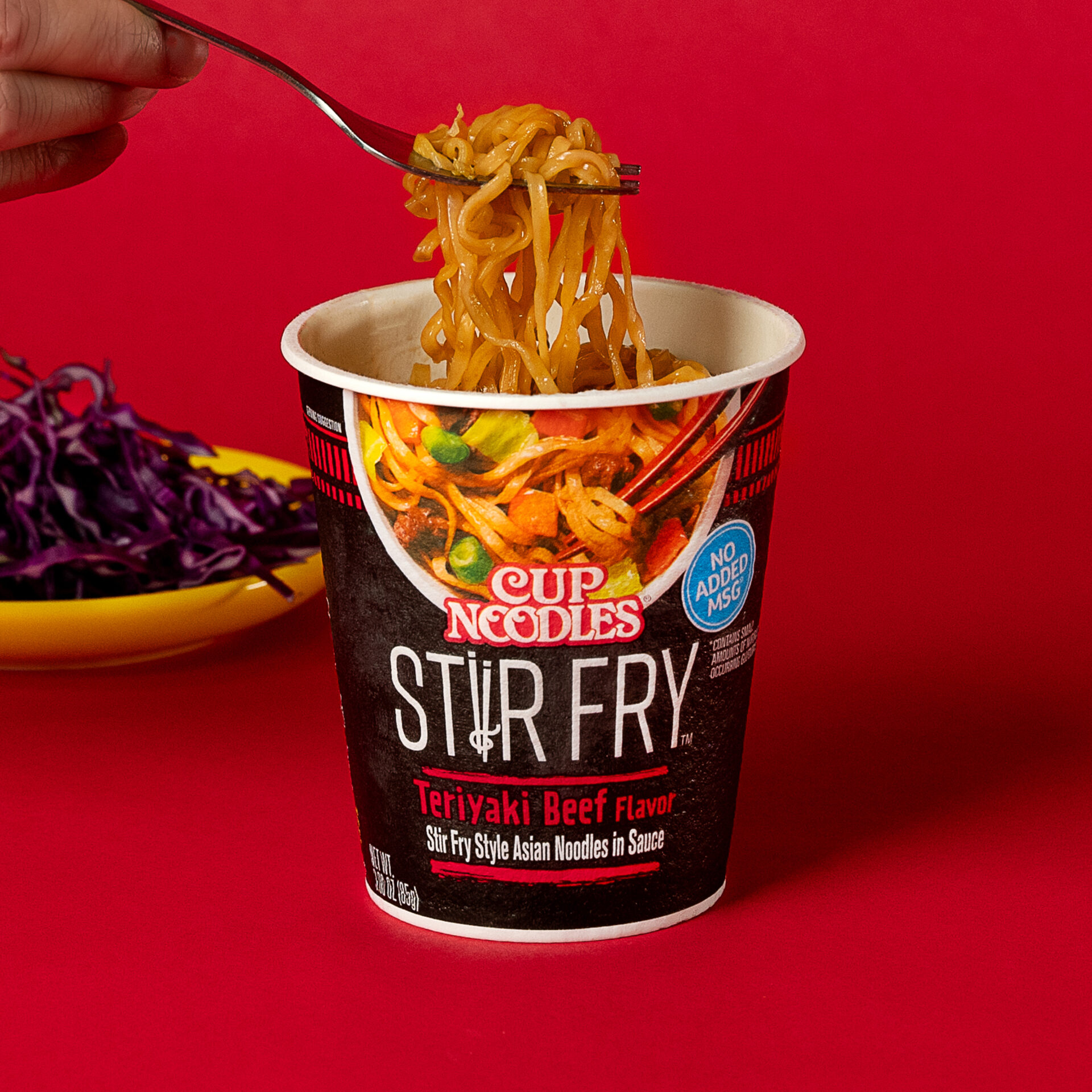 Cup Noodles Stir Fry Rice with Noodles General Tso's Chicken - Nissin Food