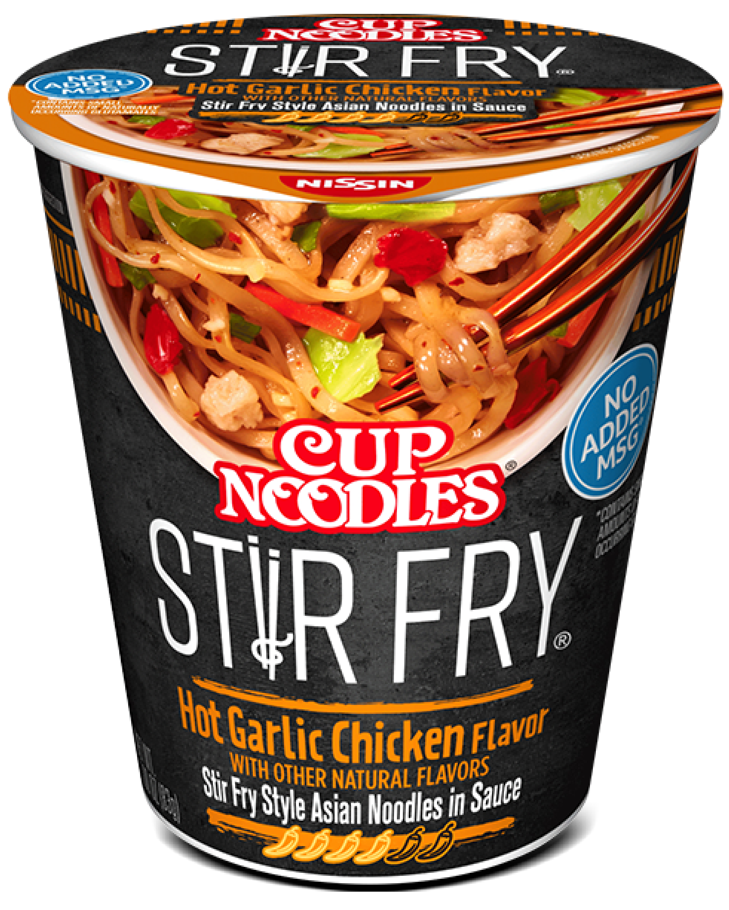Cup Noodles Stir Fry Hot Garlic Chicken