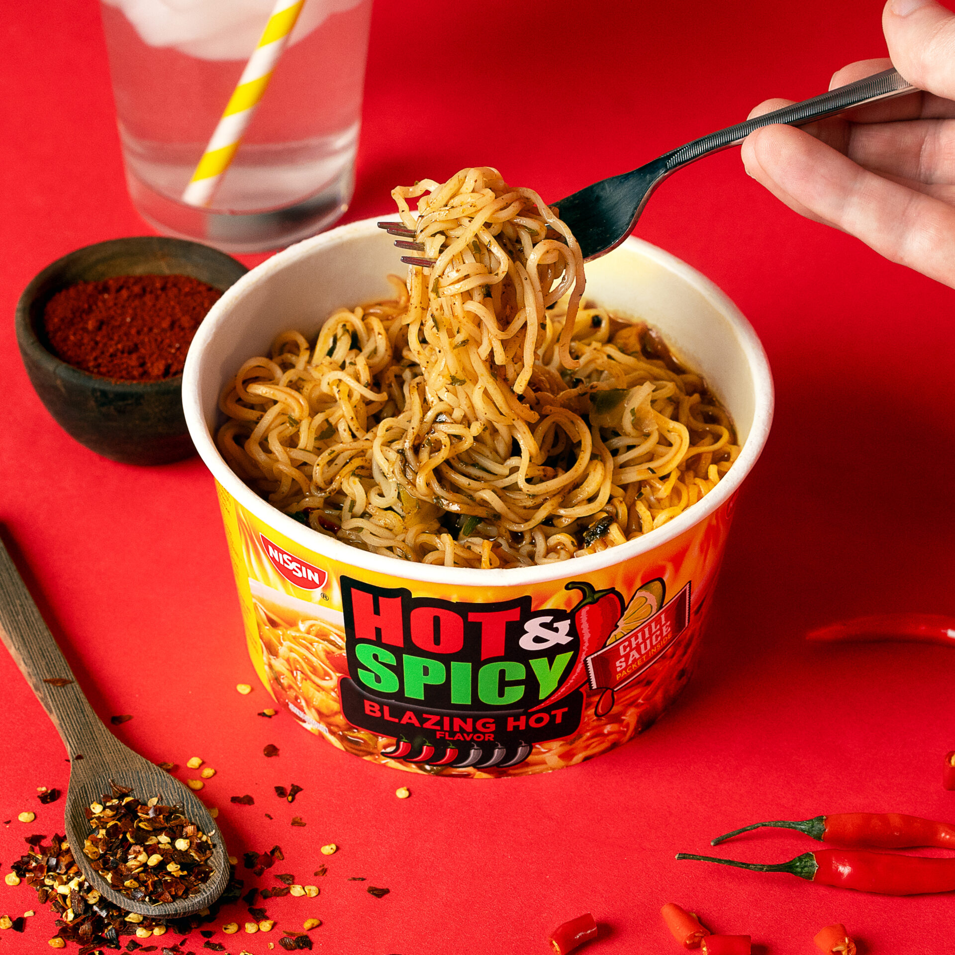 Hot & Spicy Blazing Hot - Nissin Food