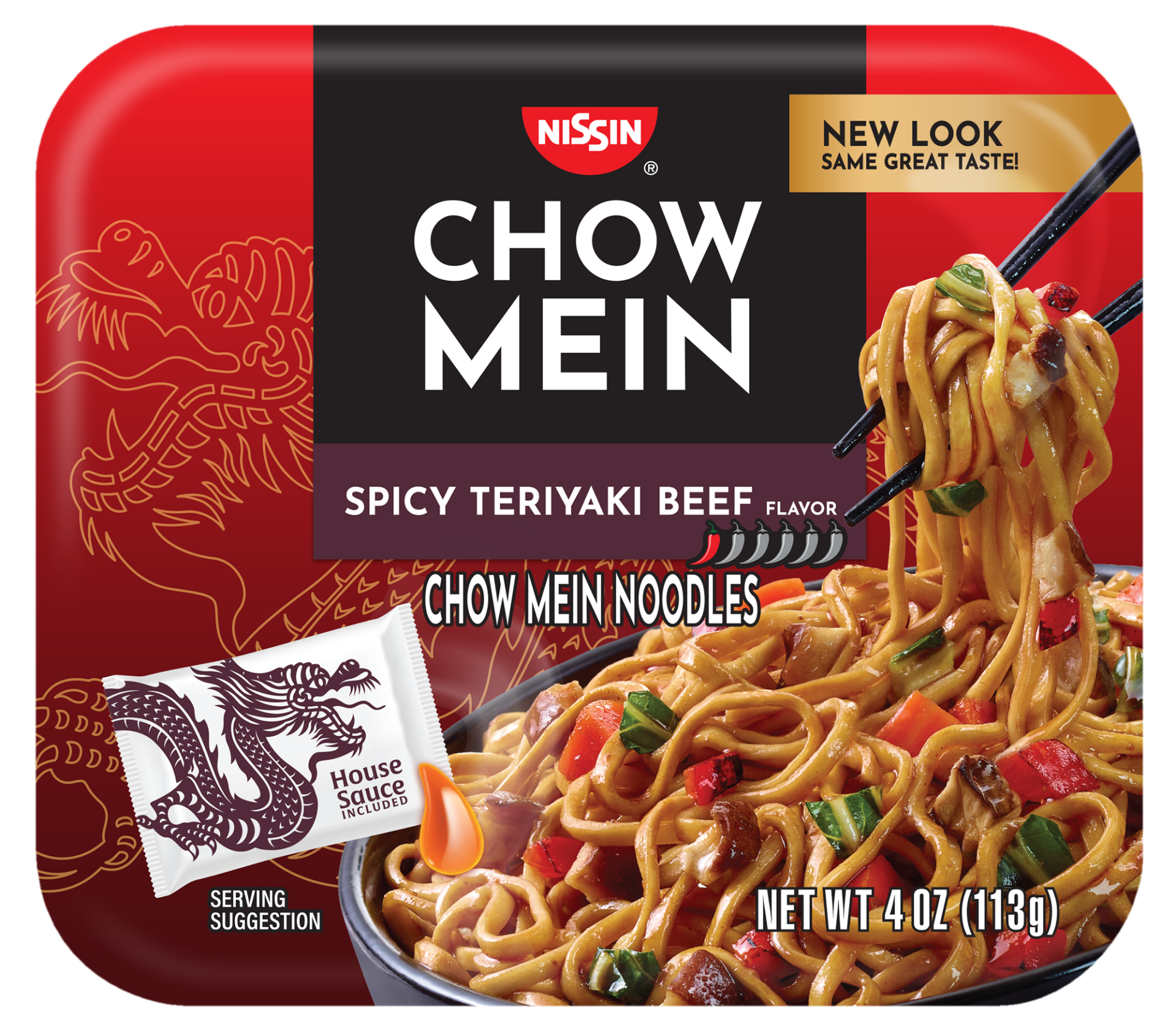 Chow Mein Spicy Teriyaki Beef