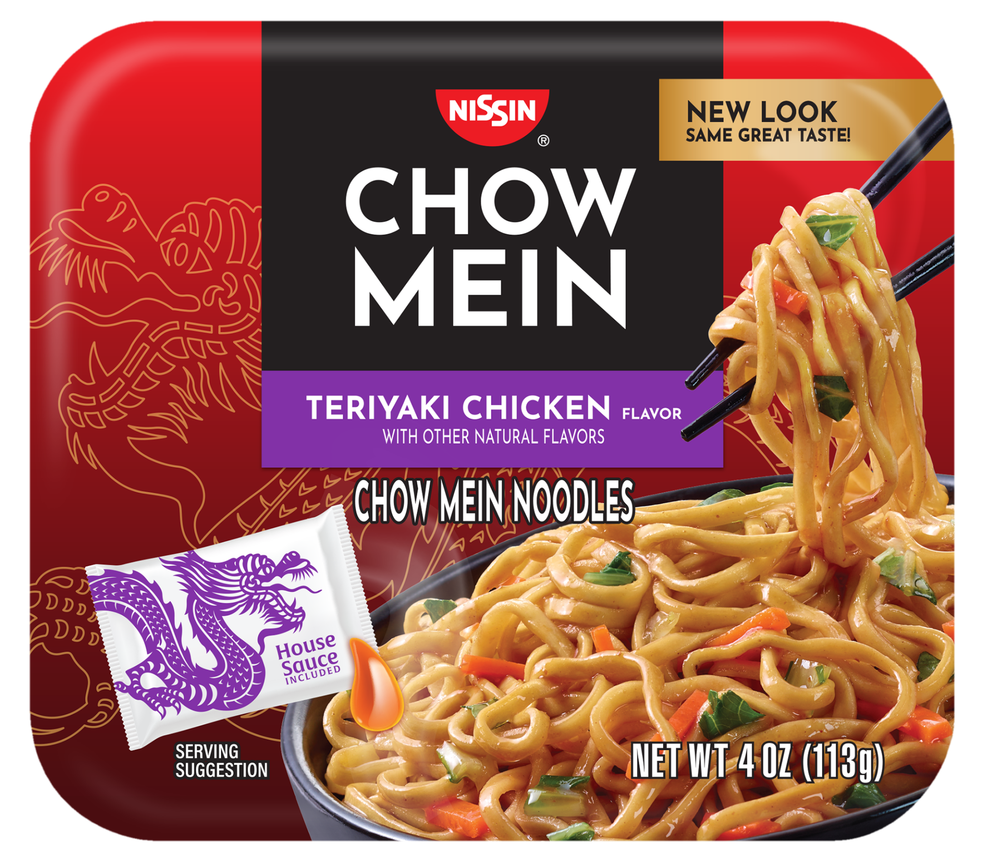 Chow Mein Teriyaki Chicken