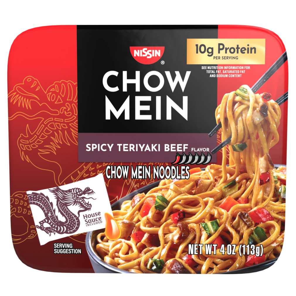 Chow Mein Spicy Teriyaki Beef