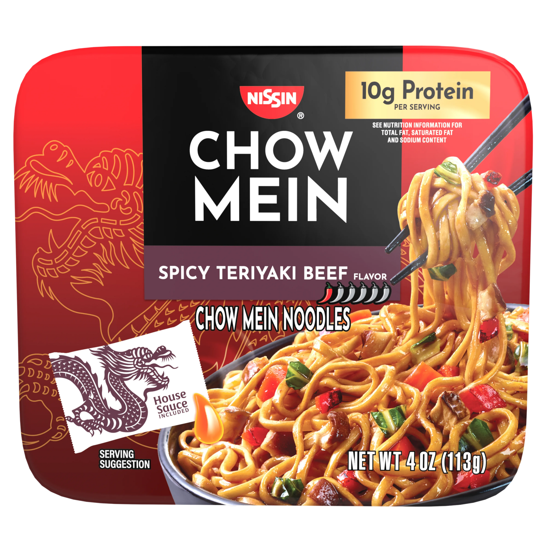 Chow Mein Spicy Teriyaki Beef