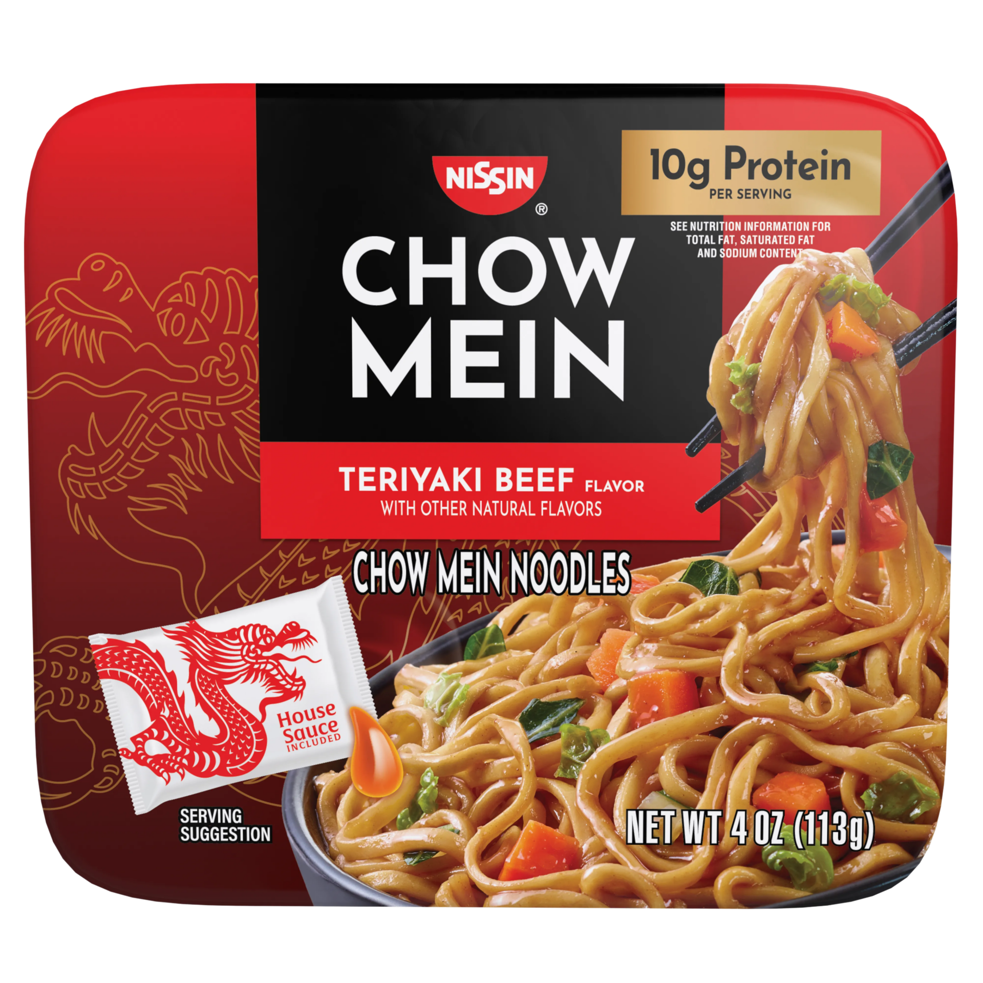 Chow Mein Teriyaki Beef