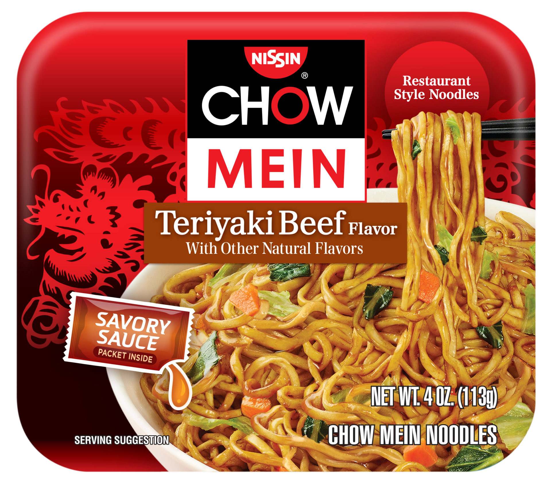 Chow Mein Teriyaki Beef