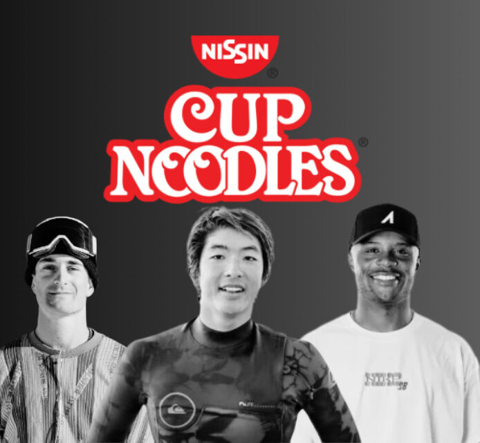 INTRODUCING TEAM CUP NOODLES WITH ACTION SPORTS STARS