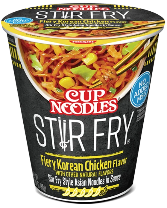 Cup Noodles Stir Fry Fiery Korean Chicken