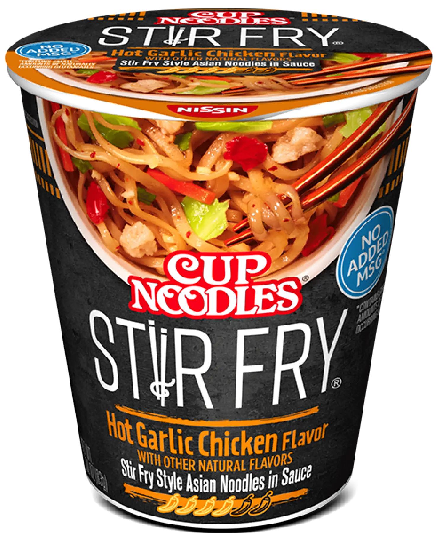 Cup Noodles Stir Fry Hot Garlic Chicken