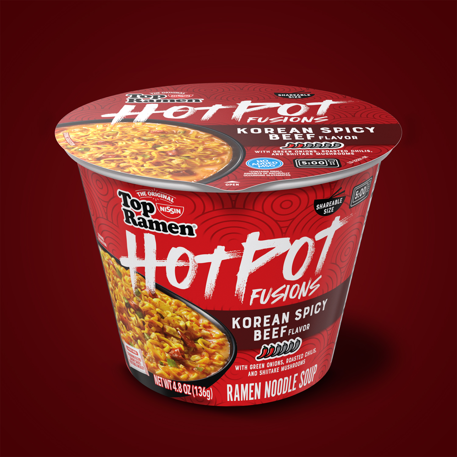 Top Ramen HotPot Fusions Korean Spicy Beef Now Out at Select Sam’s Club
