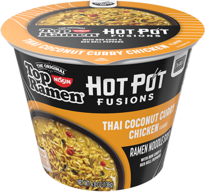 Top Ramen HotPot Fusions Thai Coconut Curry Chicken