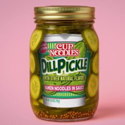 Cup Noodles Dill Pickle
