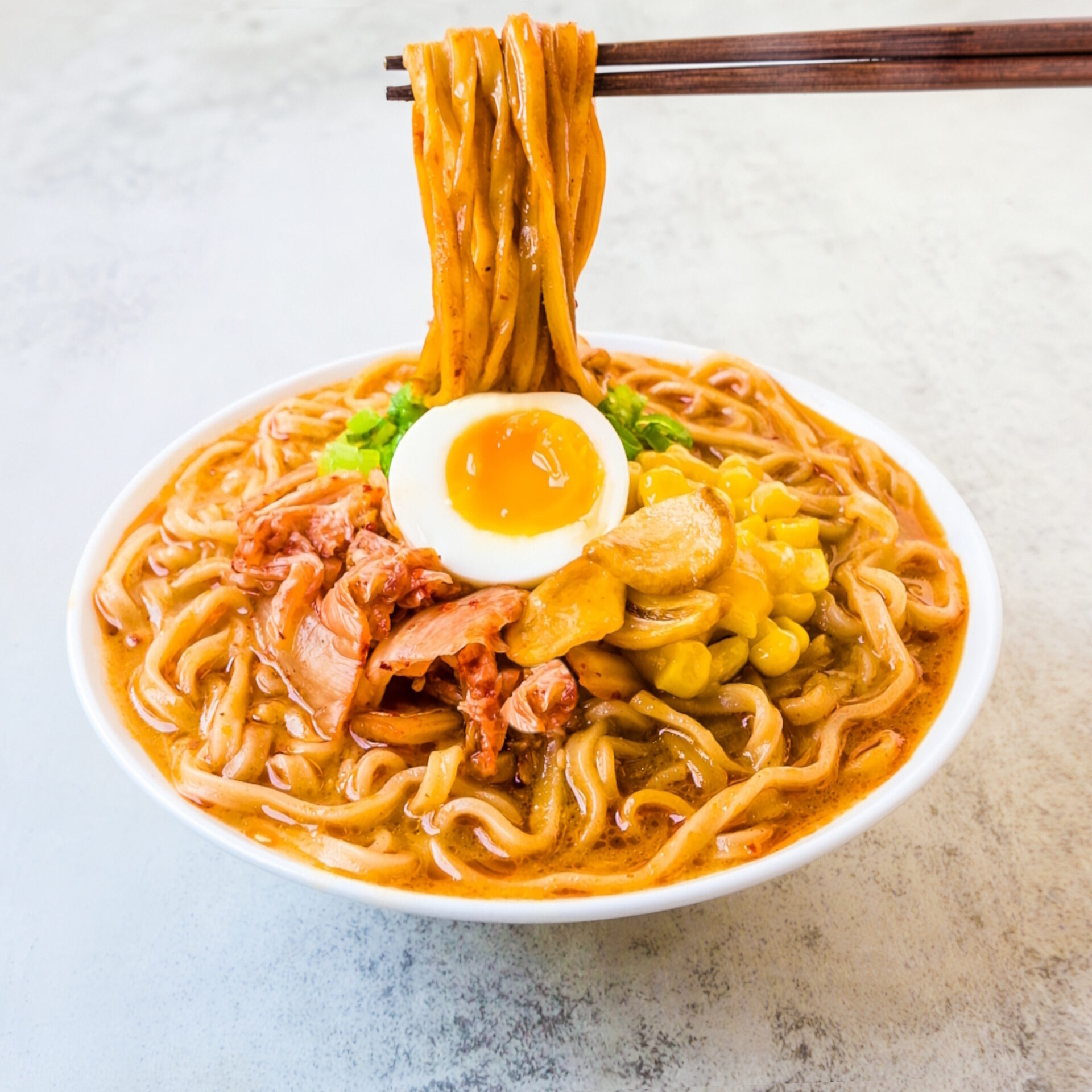 Kimchi Cheese Miso Ramen