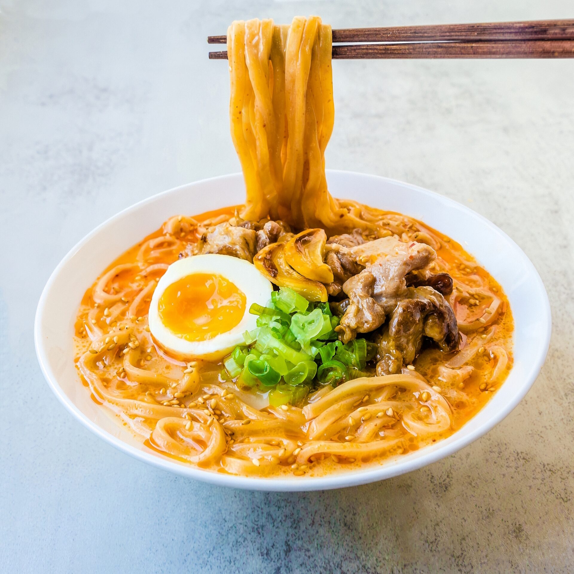 Spicy Tonkotsu at Home