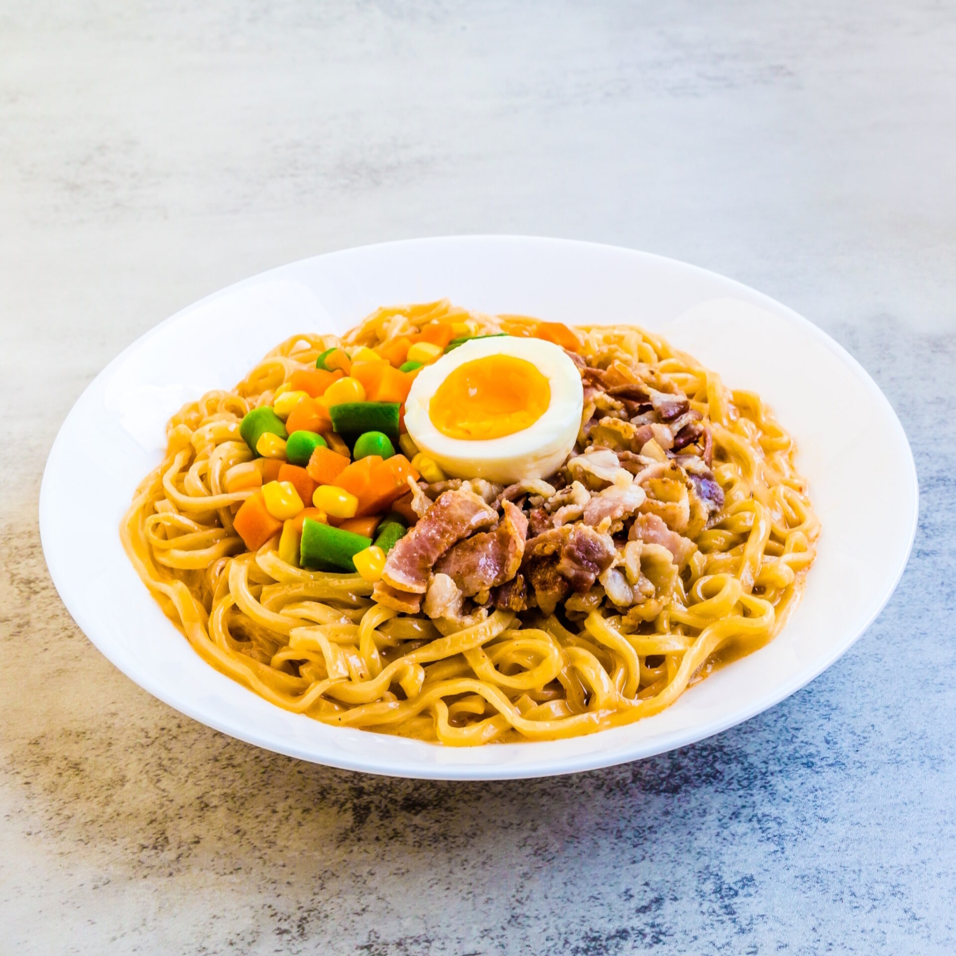 Creamy Bacon Tonkotsu Bowl