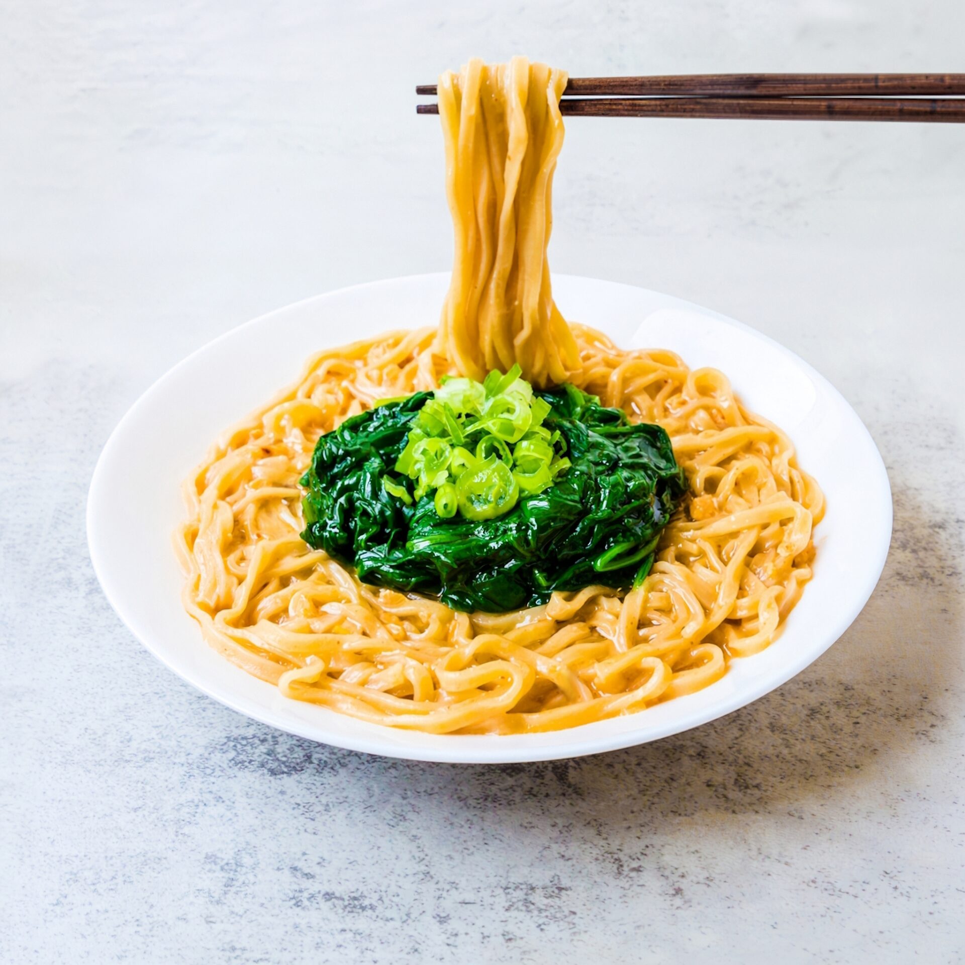 Spicy Egg Tonkotsu Noodles