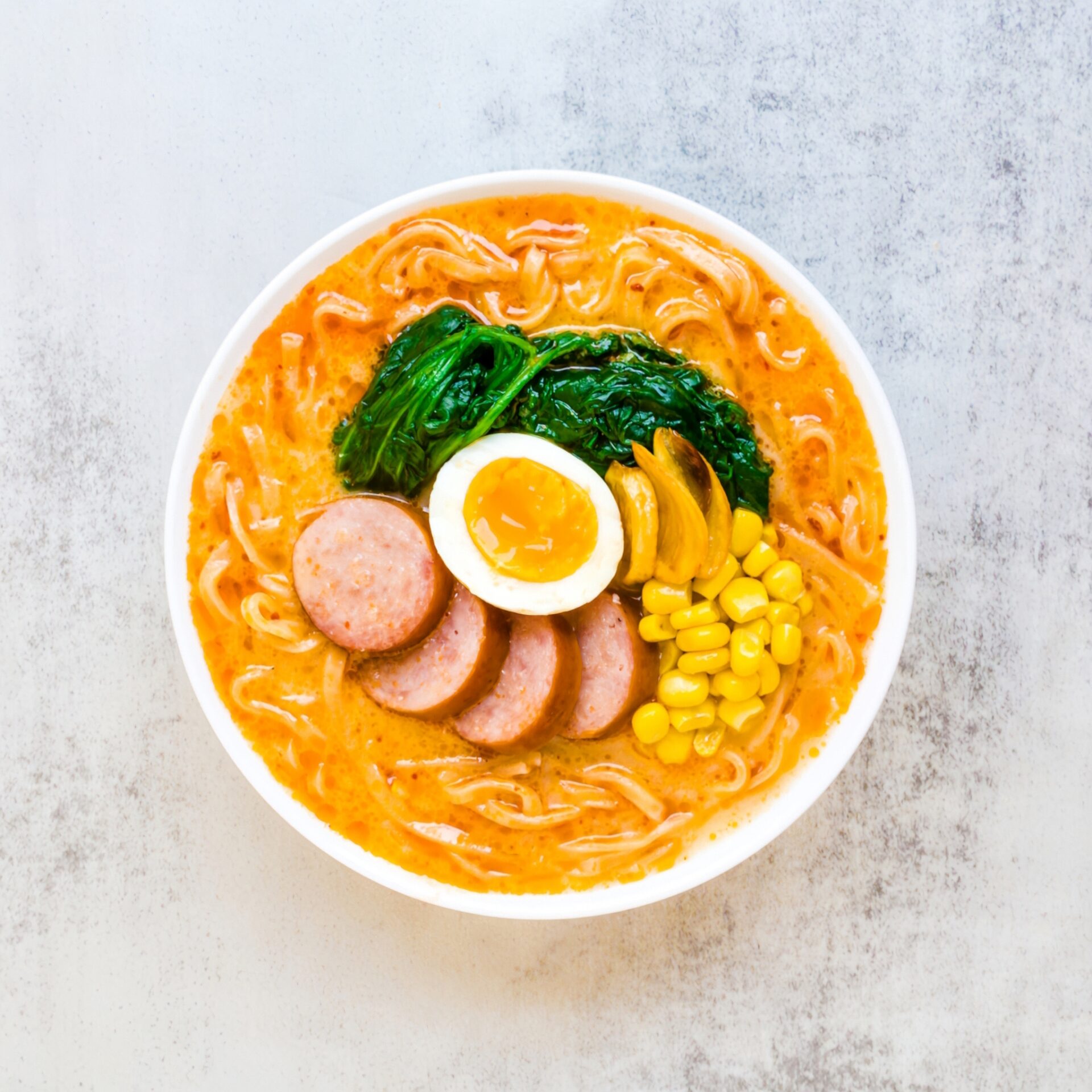 Garlic Kielbasa Tonkotsu