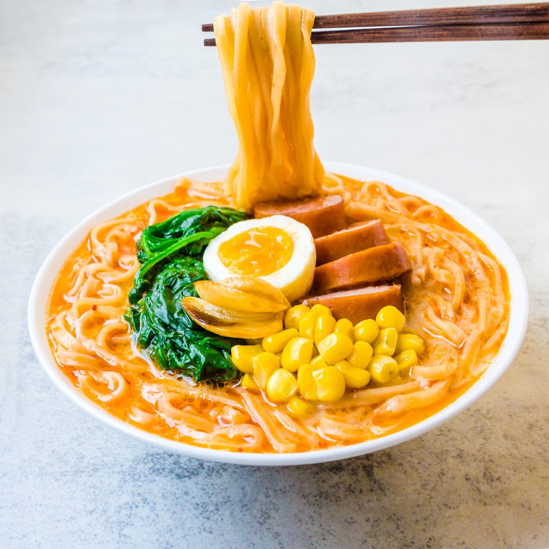 Garlic Kielbasa Tonkotsu